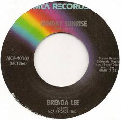 Brenda Lee : Sunday Sunrise